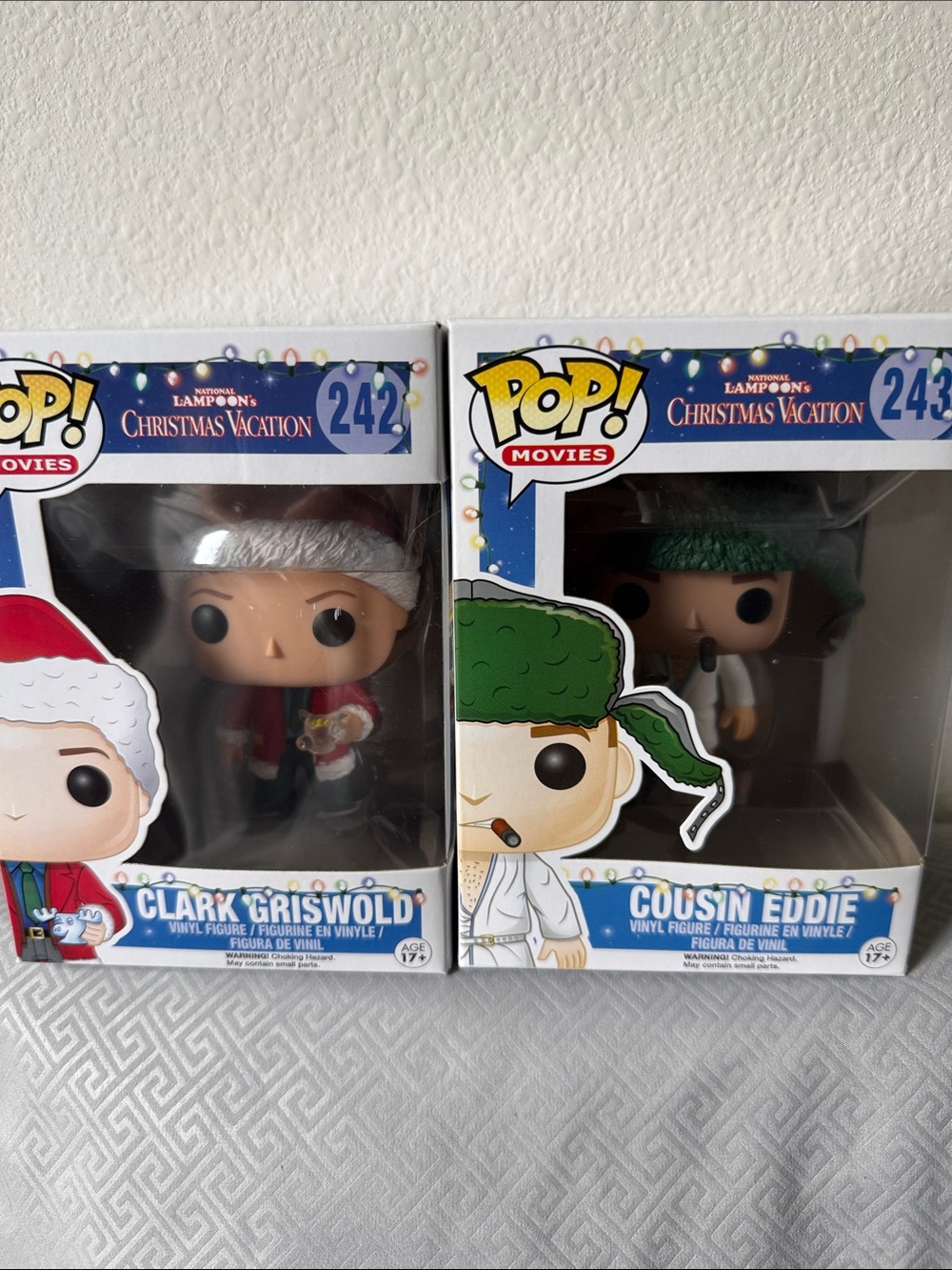 Clark Griswold #242 & Cousin Eddie #243 Funko Pop - National Lampoon’s Christmas